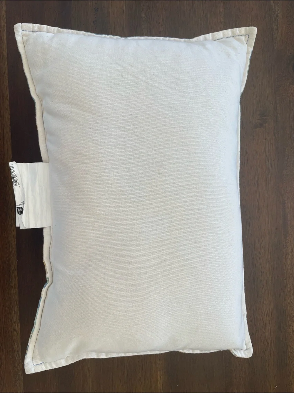 Floral Cotton Throw Pillow - 11x17